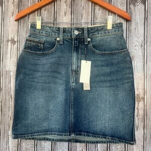Calvin Klein Jeans Demin Blue‎ Mini Skirt